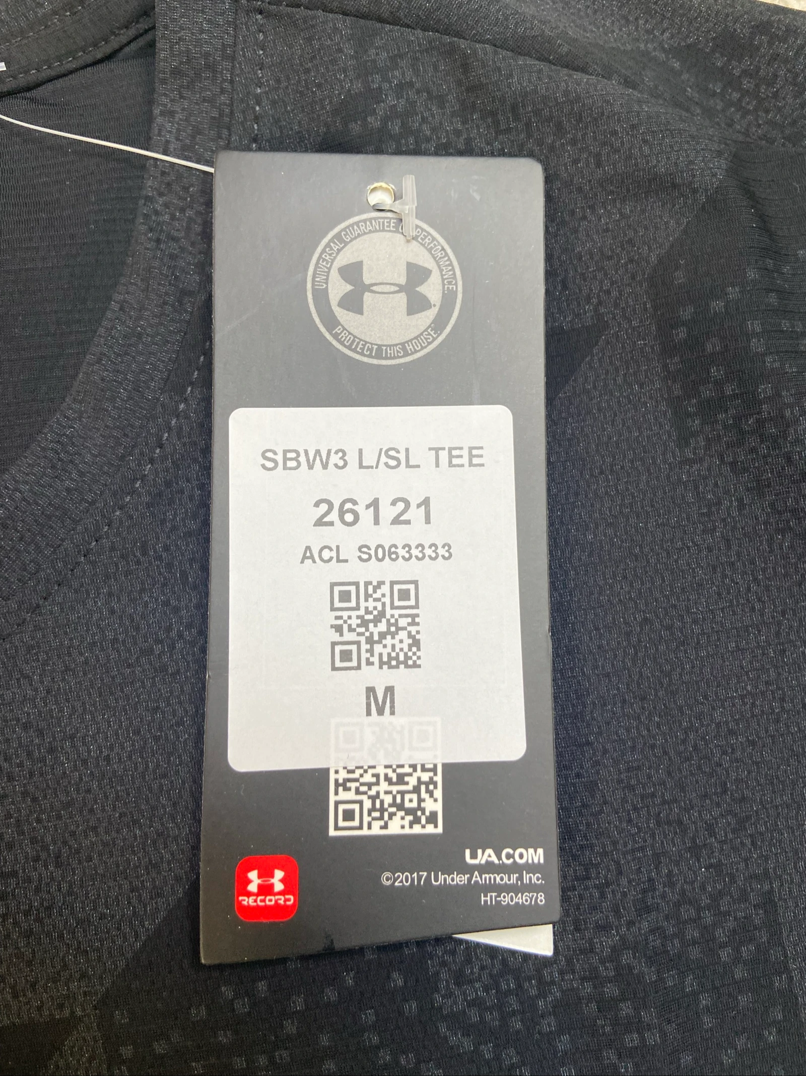 Tee shirt Under Armour negro M – photo 3